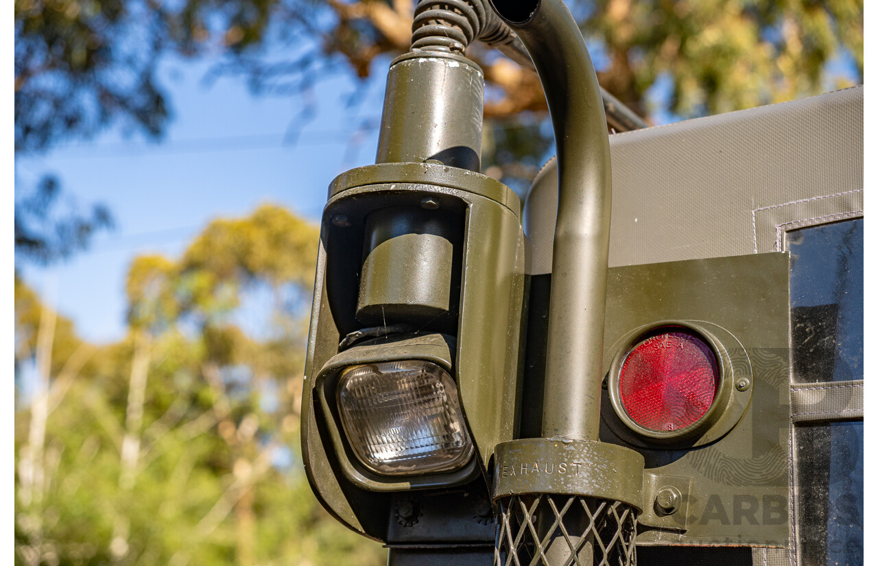 01/1973 Ford M151A2 Military Utility Tactical Truck (MUTT) 4x4 Khaki Green 2.3L - Ex-Vietnam War