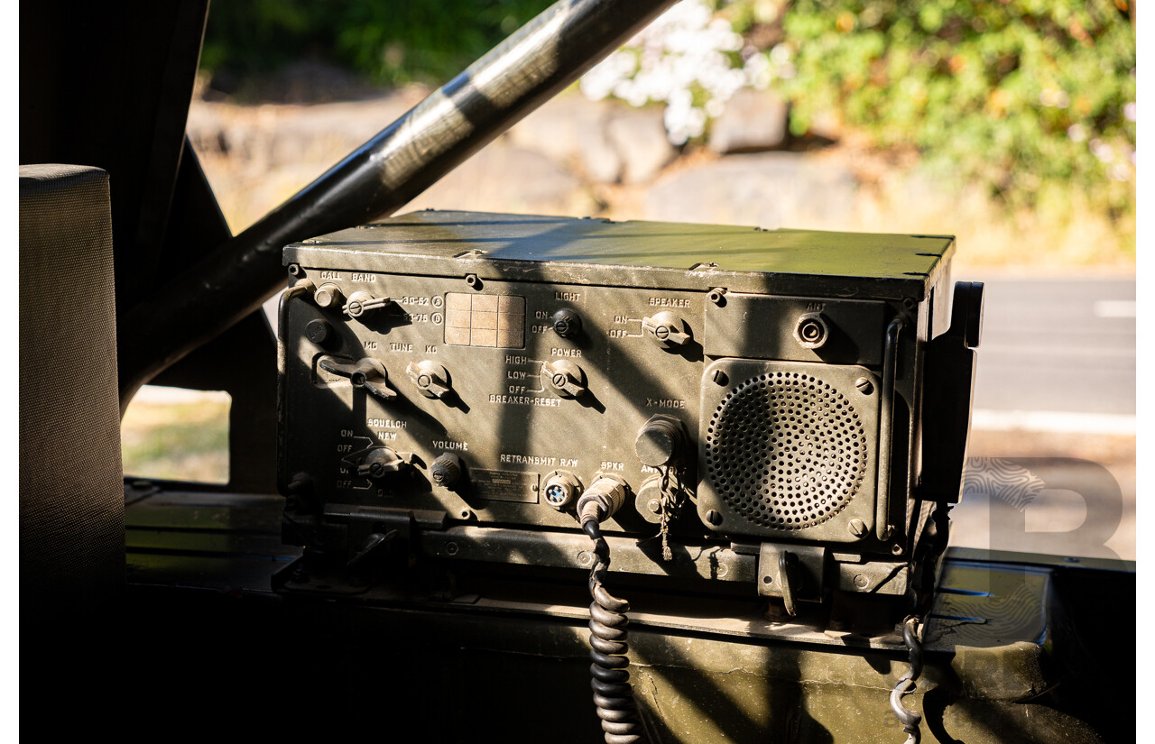 01/1973 Ford M151A2 Military Utility Tactical Truck (MUTT) 4x4 Khaki Green 2.3L - Ex-Vietnam War