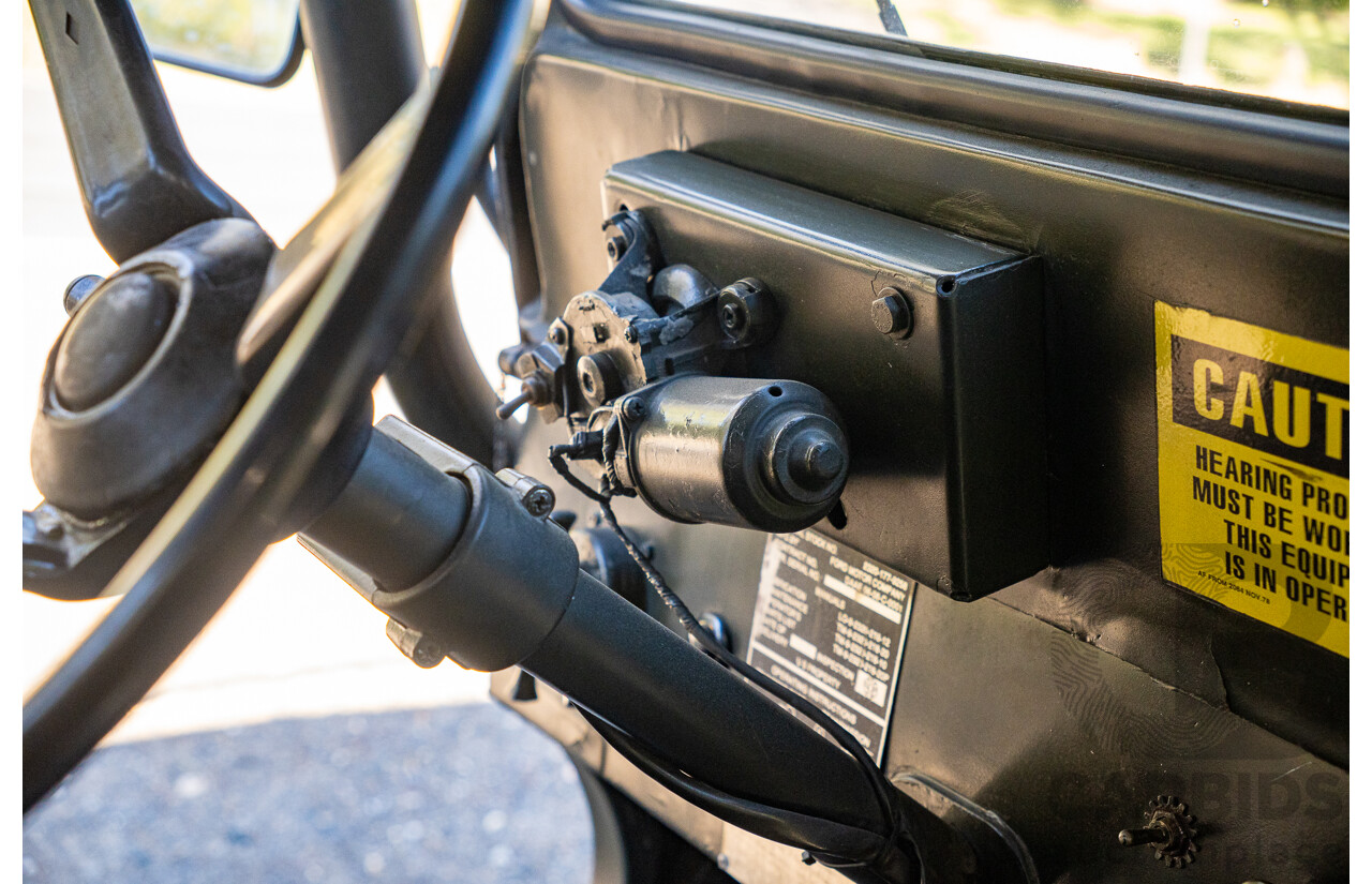 01/1973 Ford M151A2 Military Utility Tactical Truck (MUTT) 4x4 Khaki Green 2.3L - Ex-Vietnam War