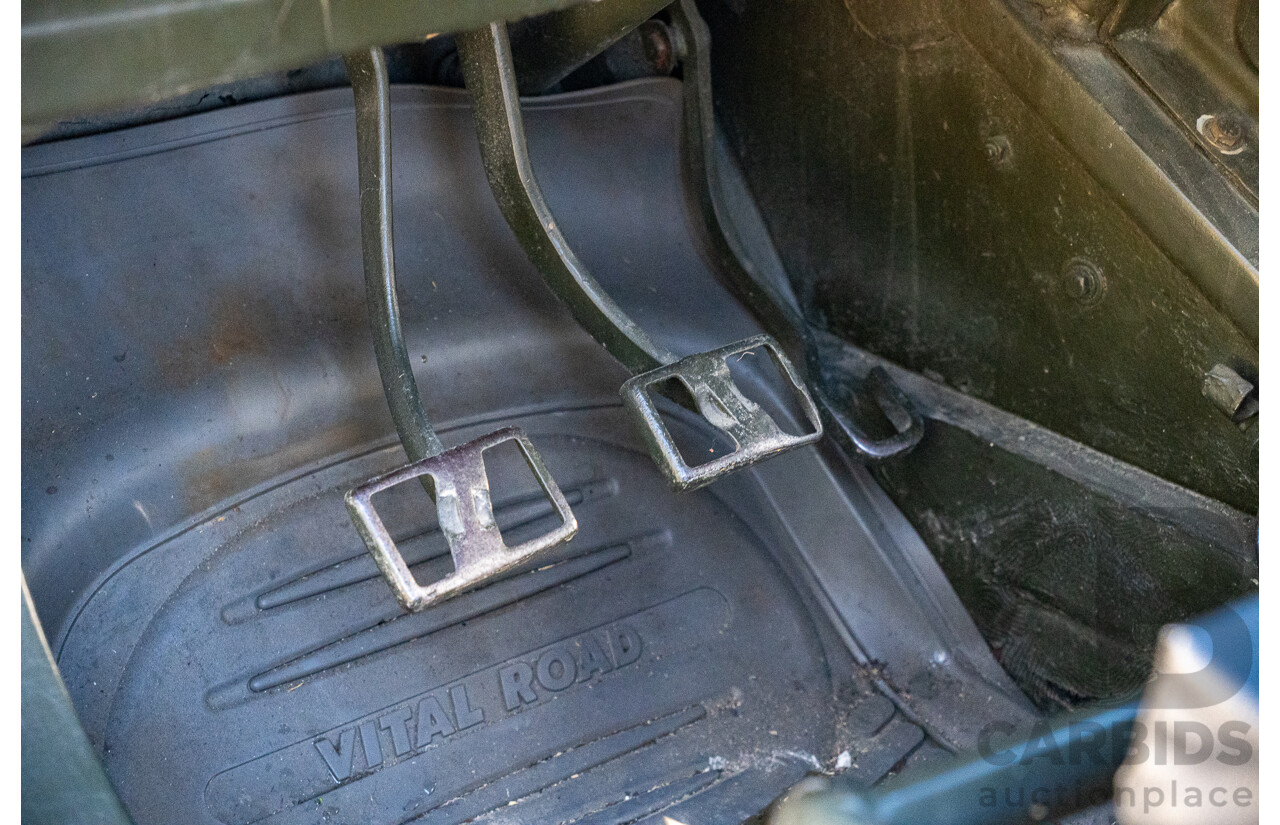 01/1973 Ford M151A2 Military Utility Tactical Truck (MUTT) 4x4 Khaki Green 2.3L - Ex-Vietnam War