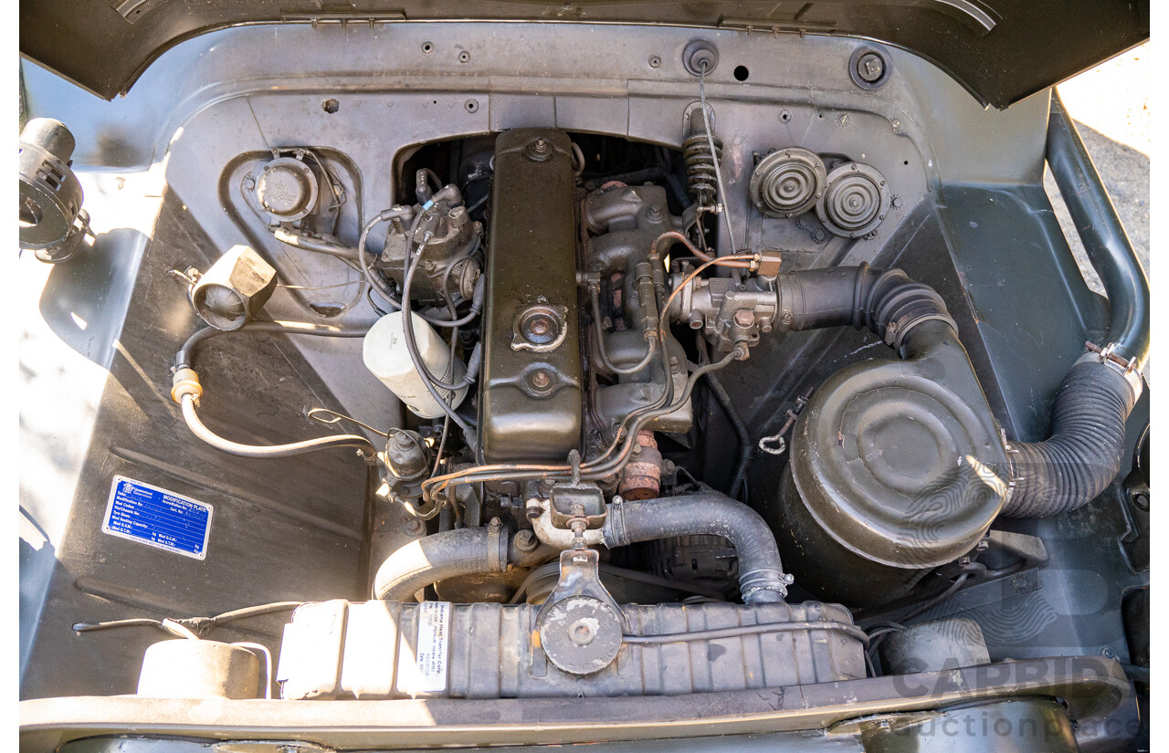 01/1973 Ford M151A2 Military Utility Tactical Truck (MUTT) 4x4 Khaki Green 2.3L - Ex-Vietnam War