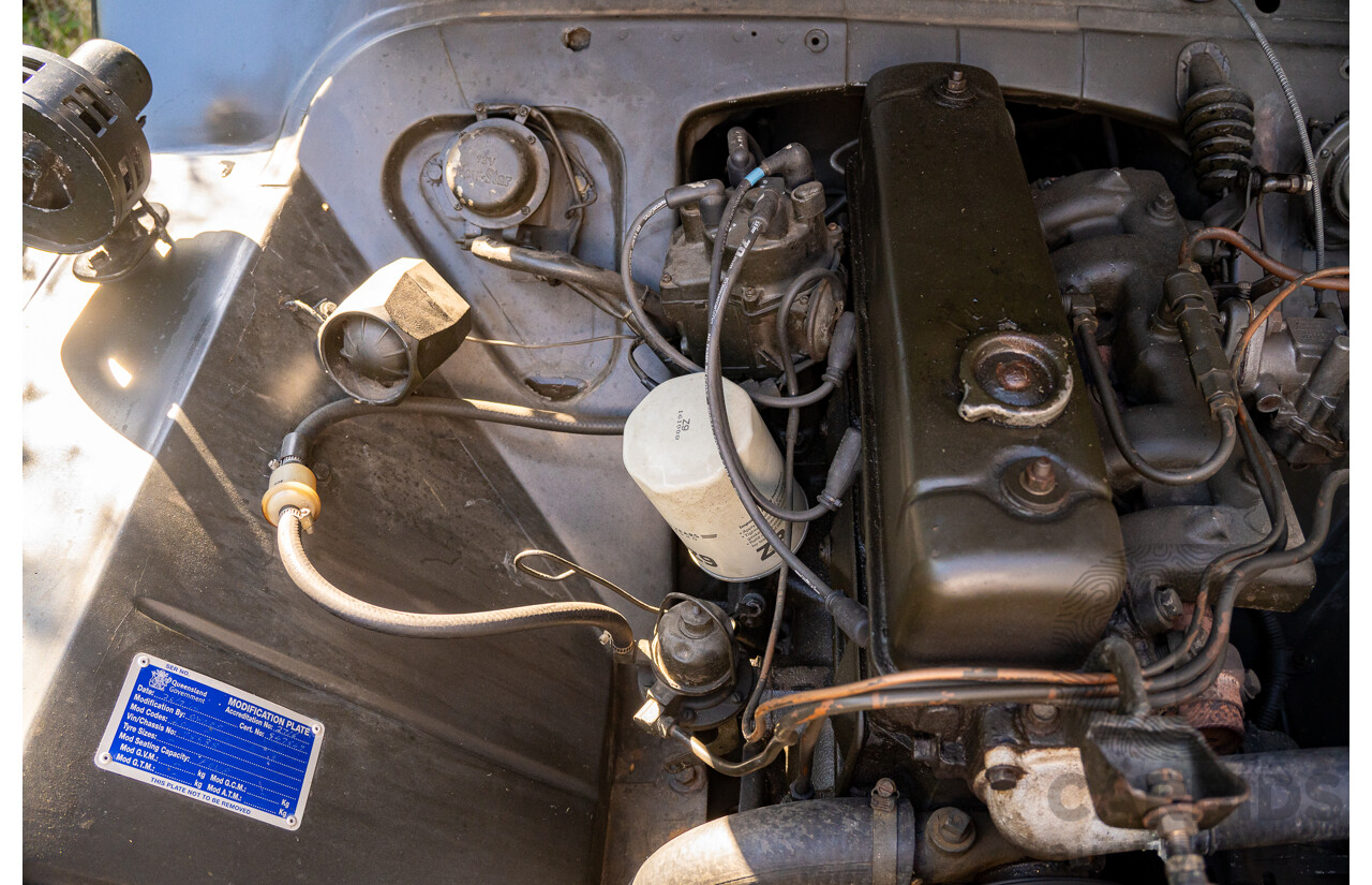 01/1973 Ford M151A2 Military Utility Tactical Truck (MUTT) 4x4 Khaki Green 2.3L - Ex-Vietnam War