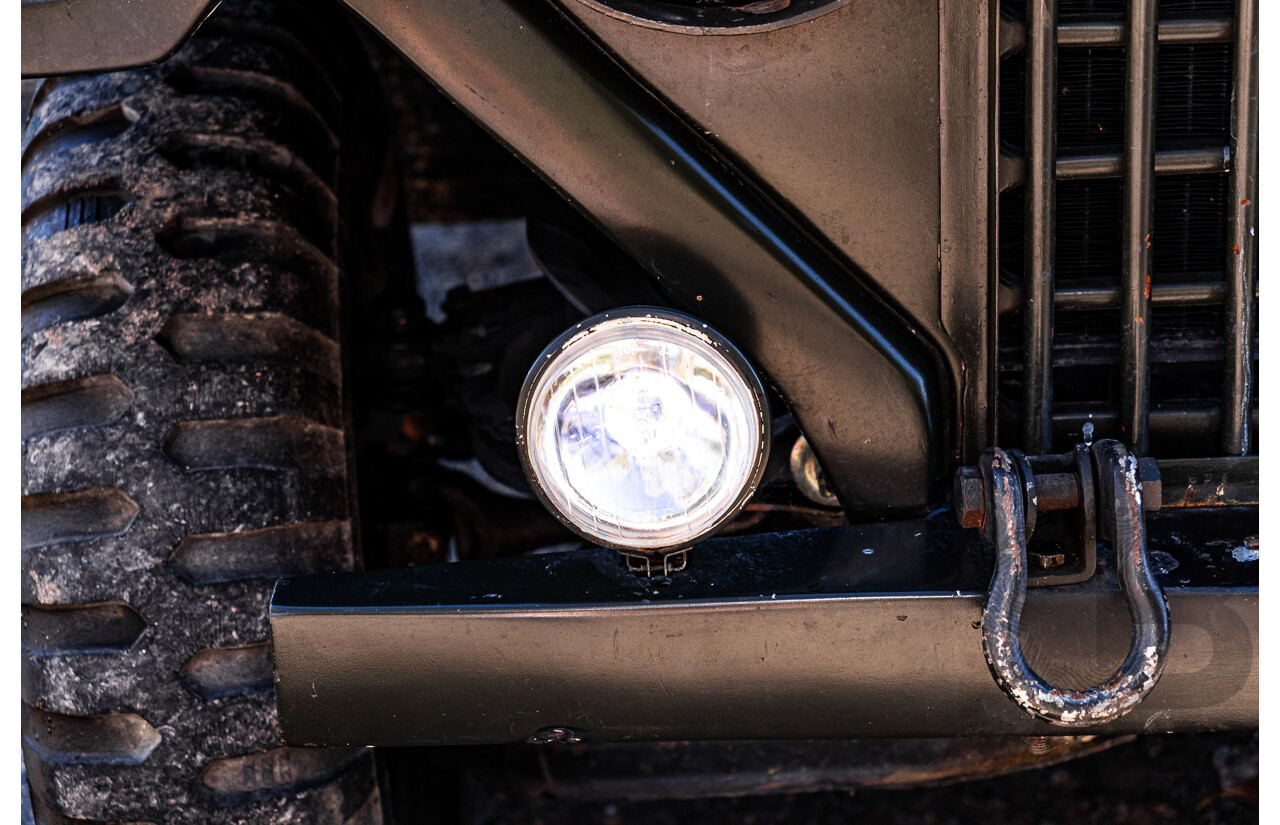 01/1973 Ford M151A2 Military Utility Tactical Truck (MUTT) 4x4 Khaki Green 2.3L - Ex-Vietnam War