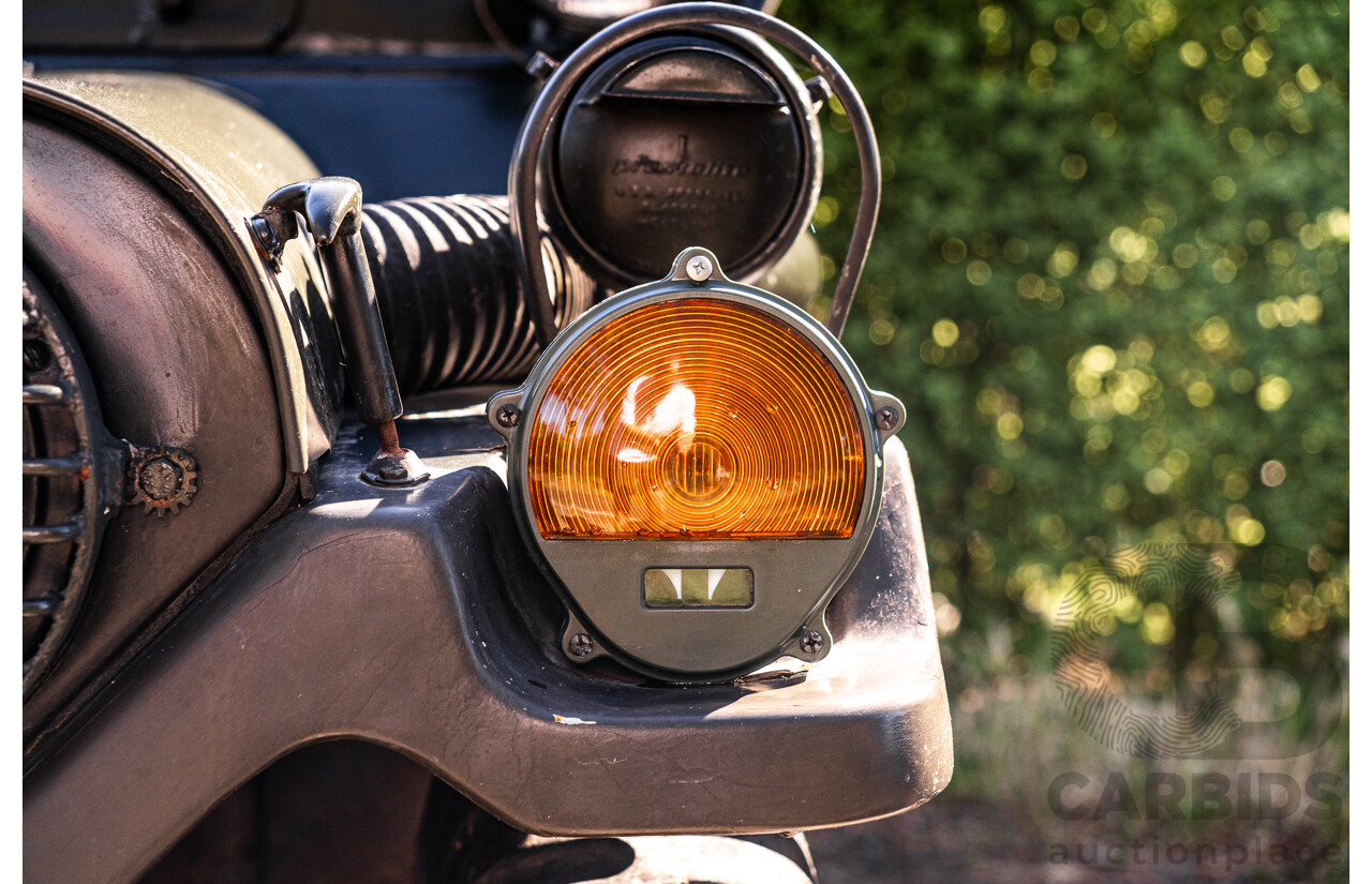 01/1973 Ford M151A2 Military Utility Tactical Truck (MUTT) 4x4 Khaki Green 2.3L - Ex-Vietnam War