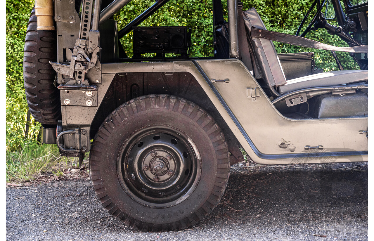 01/1973 Ford M151A2 Military Utility Tactical Truck (MUTT) 4x4 Khaki Green 2.3L - Ex-Vietnam War