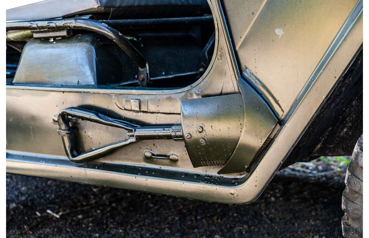 01/1973 Ford M151A2 Military Utility Tactical Truck (MUTT) 4x4 Khaki Green 2.3L - Ex-Vietnam War