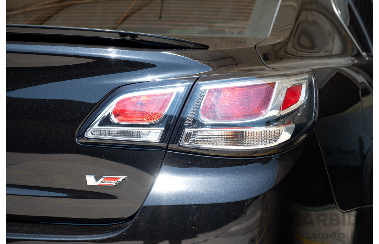 2/2016 Holden Commodore SS-V Redline VF2 4d Sedan Black Supercharged V8 6.2L - Modified