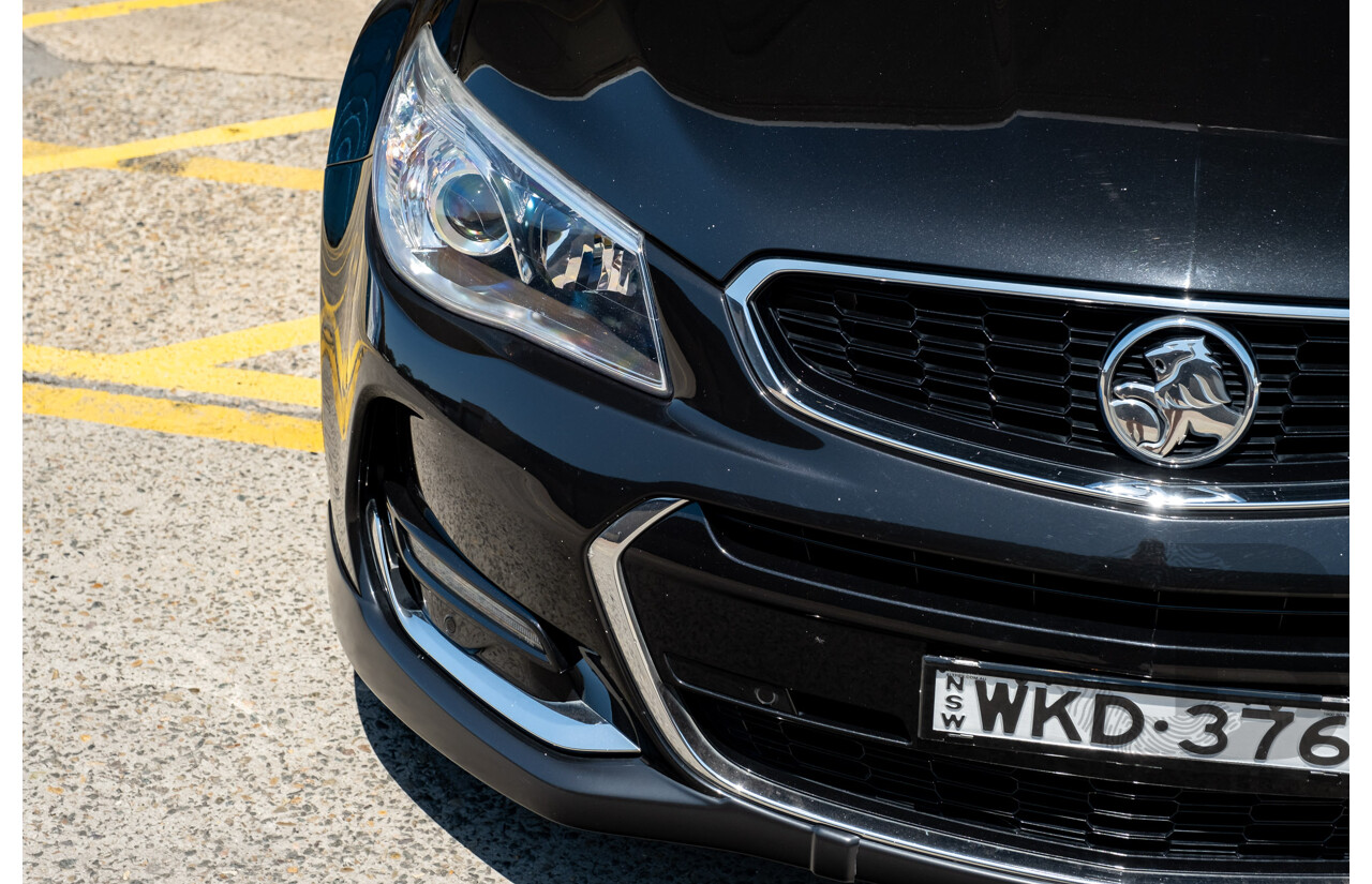 2/2016 Holden Commodore SS-V Redline VF2 4d Sedan Black Supercharged V8 6.2L - Modified