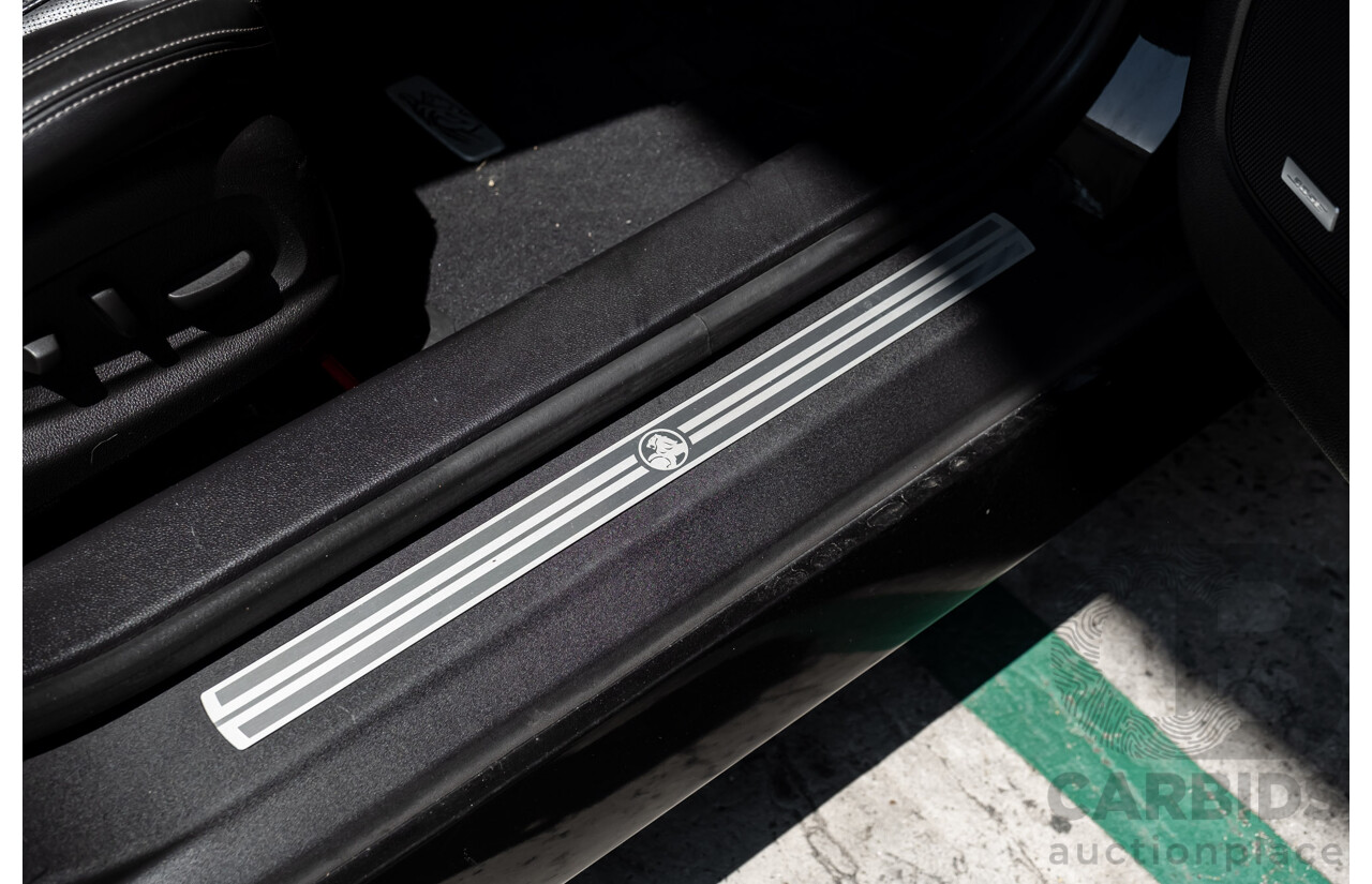 2/2016 Holden Commodore SS-V Redline VF2 4d Sedan Black Supercharged V8 6.2L - Modified