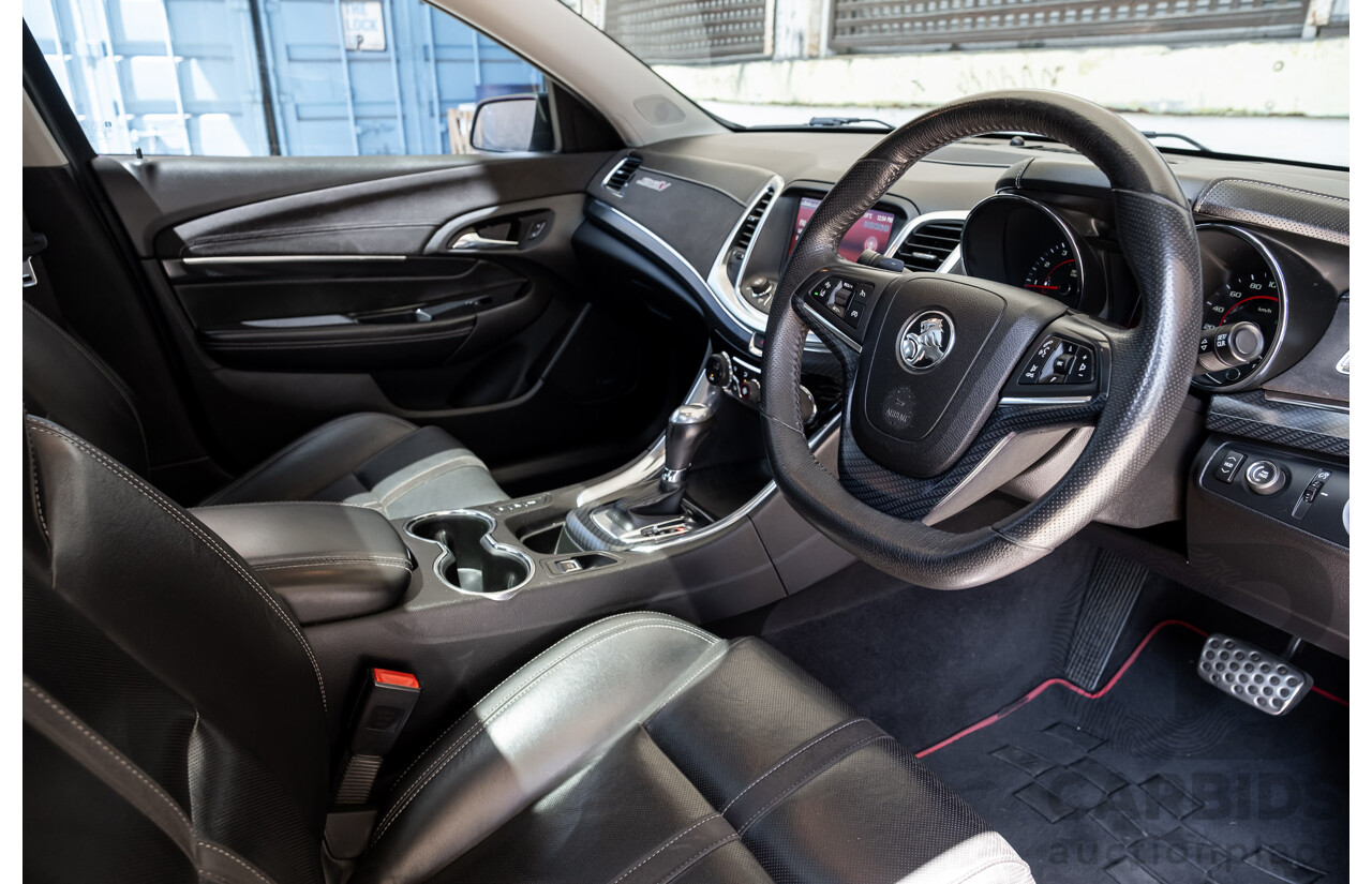 2/2016 Holden Commodore SS-V Redline VF2 4d Sedan Black Supercharged V8 6.2L - Modified