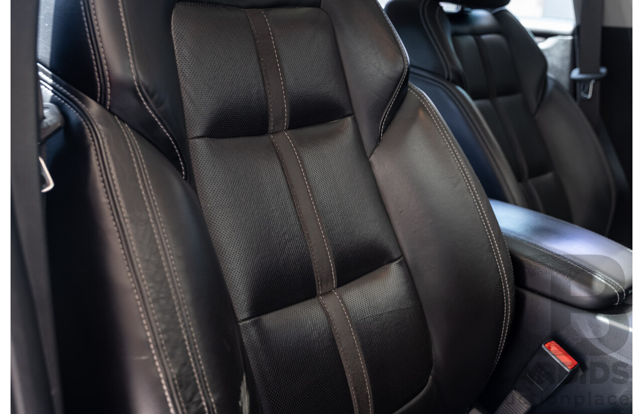 2/2016 Holden Commodore SS-V Redline VF2 4d Sedan Black Supercharged V8 6.2L - Modified