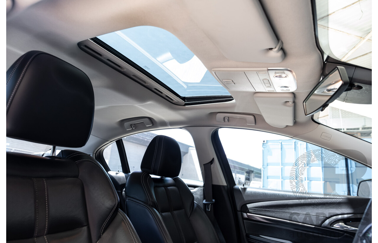 2/2016 Holden Commodore SS-V Redline VF2 4d Sedan Black Supercharged V8 6.2L - Modified