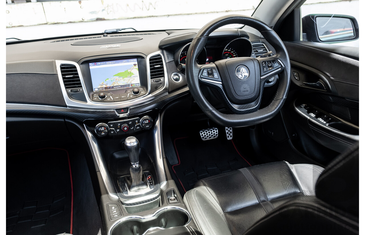 2/2016 Holden Commodore SS-V Redline VF2 4d Sedan Black Supercharged V8 6.2L - Modified