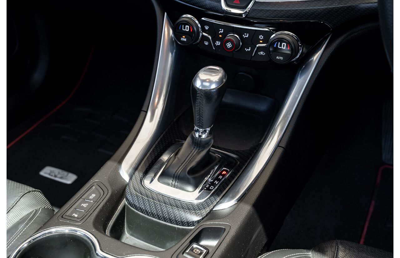 2/2016 Holden Commodore SS-V Redline VF2 4d Sedan Black Supercharged V8 6.2L - Modified