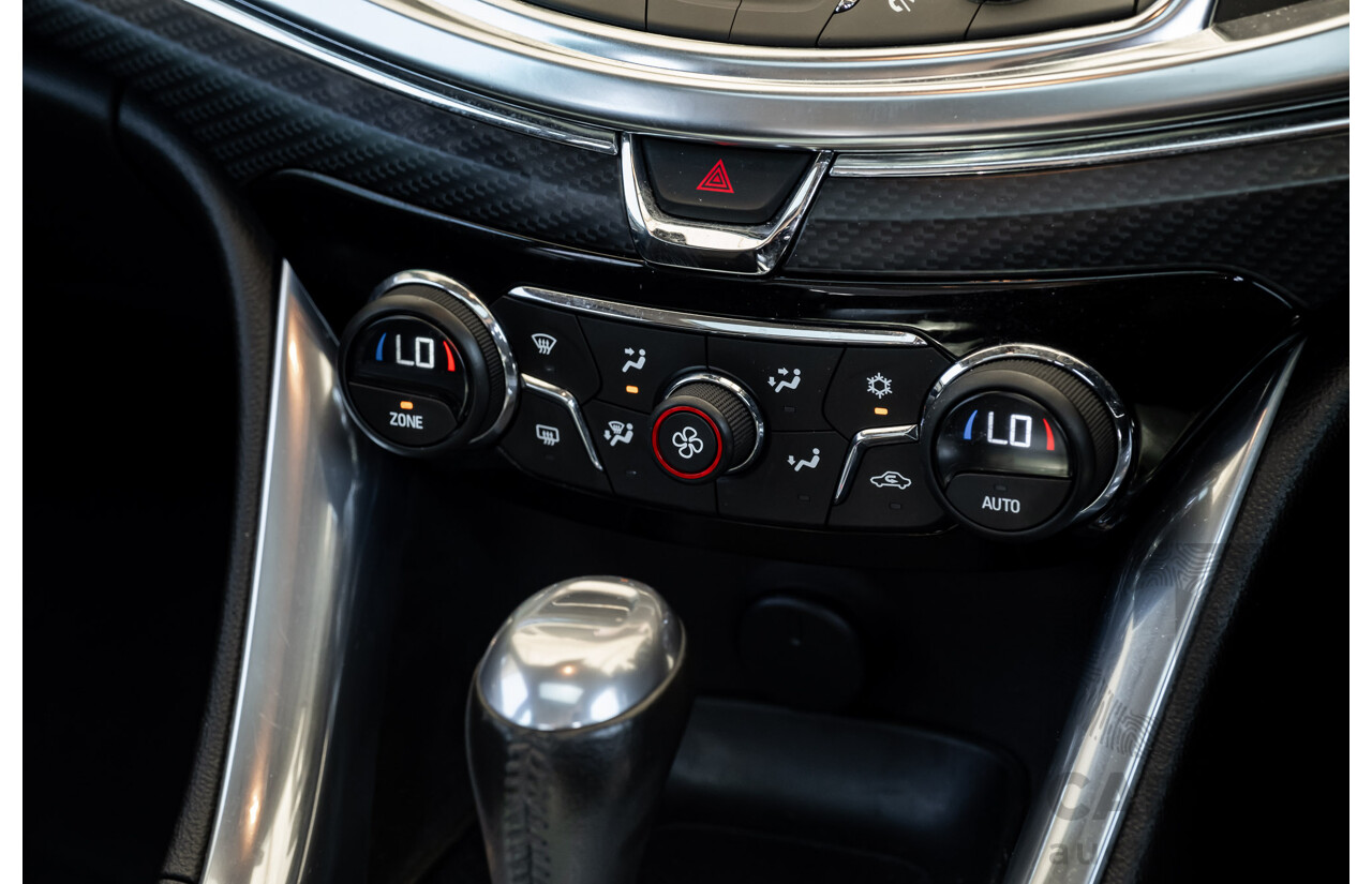 2/2016 Holden Commodore SS-V Redline VF2 4d Sedan Black Supercharged V8 6.2L - Modified