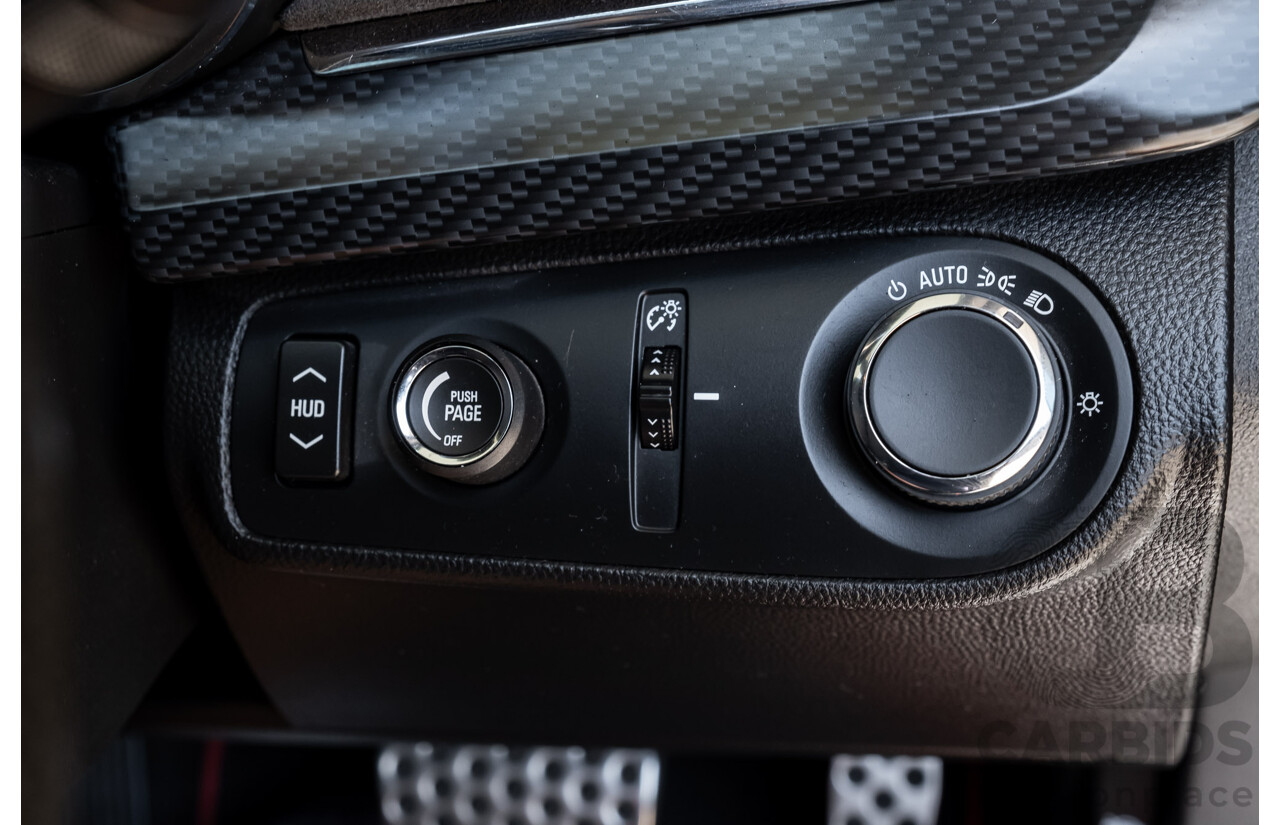 2/2016 Holden Commodore SS-V Redline VF2 4d Sedan Black Supercharged V8 6.2L - Modified