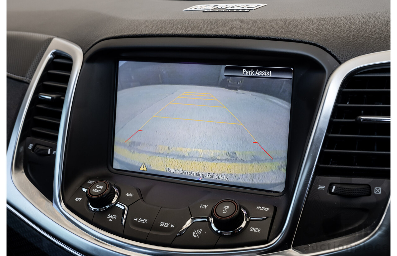 2/2016 Holden Commodore SS-V Redline VF2 4d Sedan Black Supercharged V8 6.2L - Modified