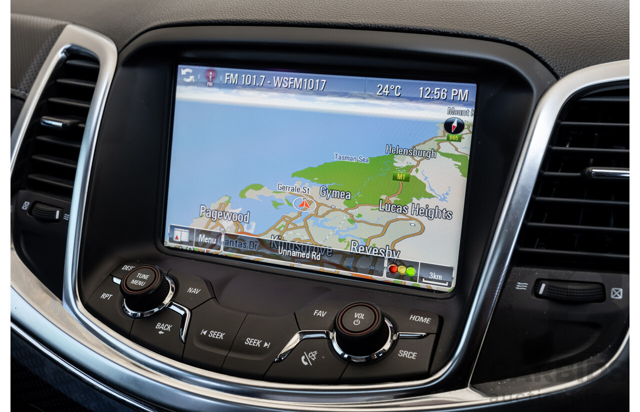 2/2016 Holden Commodore SS-V Redline VF2 4d Sedan Black Supercharged V8 6.2L - Modified