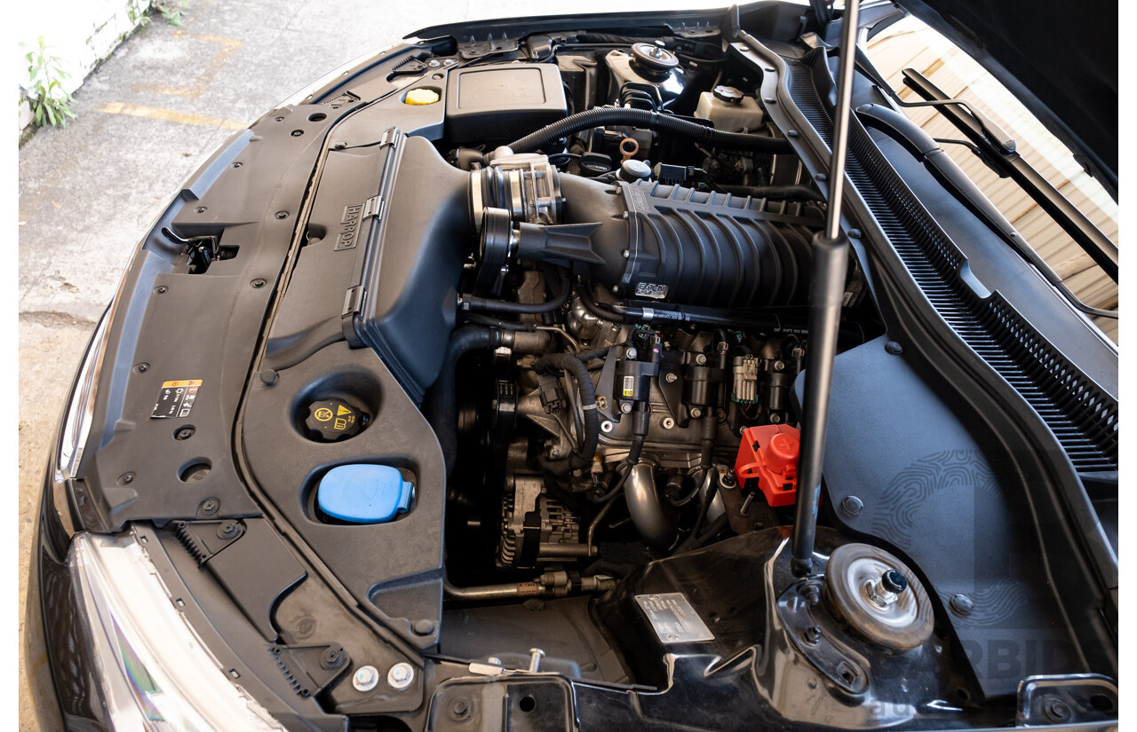 2/2016 Holden Commodore SS-V Redline VF2 4d Sedan Black Supercharged V8 6.2L - Modified