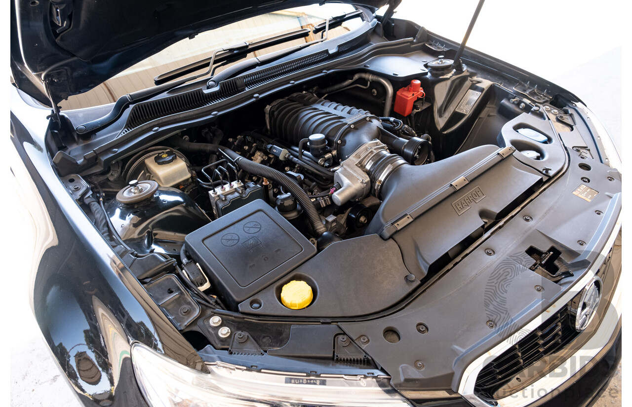 2/2016 Holden Commodore SS-V Redline VF2 4d Sedan Black Supercharged V8 6.2L - Modified