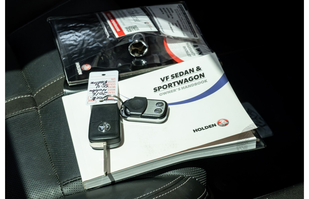 2/2016 Holden Commodore SS-V Redline VF2 4d Sedan Black Supercharged V8 6.2L - Modified