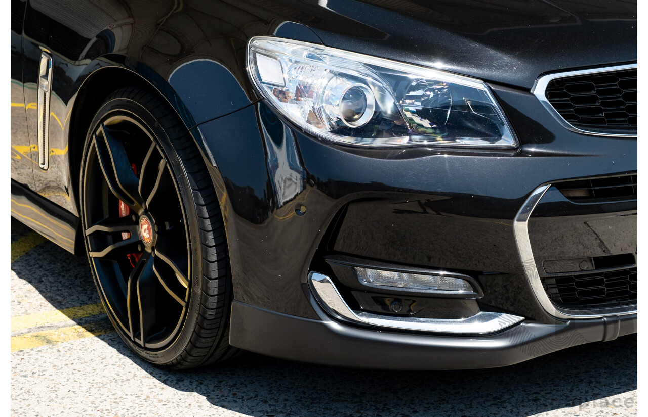 2/2016 Holden Commodore SS-V Redline VF2 4d Sedan Black Supercharged V8 6.2L - Modified