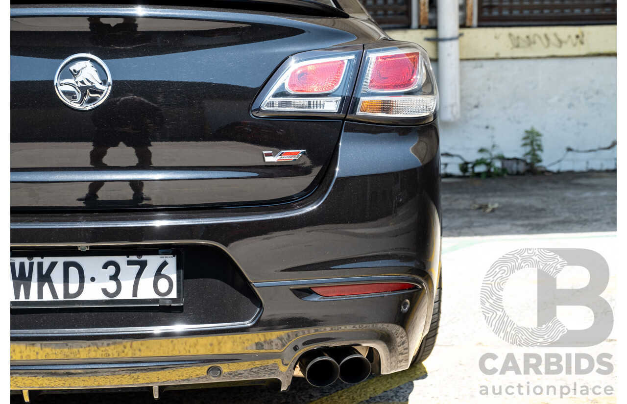 2/2016 Holden Commodore SS-V Redline VF2 4d Sedan Black Supercharged V8 6.2L - Modified