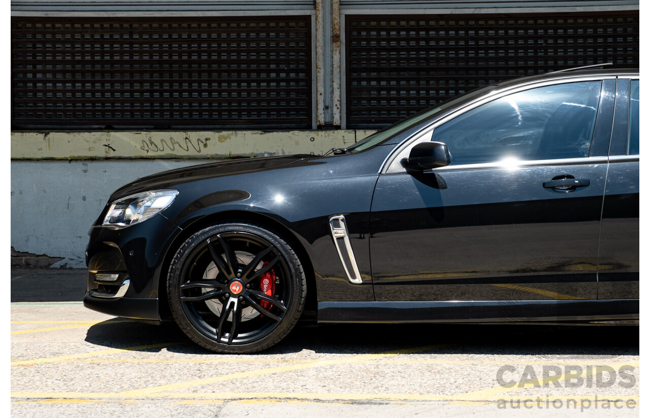 2/2016 Holden Commodore SS-V Redline VF2 4d Sedan Black Supercharged V8 6.2L - Modified