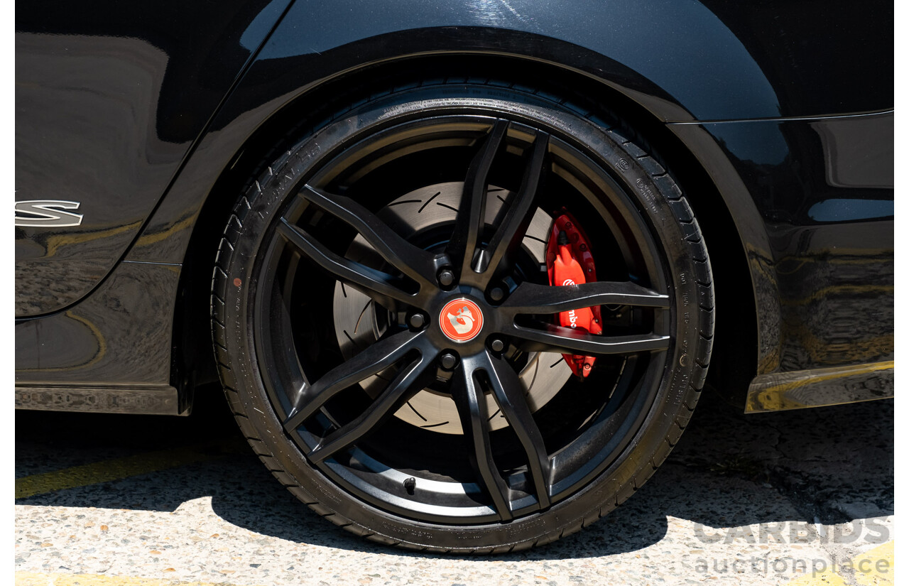 2/2016 Holden Commodore SS-V Redline VF2 4d Sedan Black Supercharged V8 6.2L - Modified