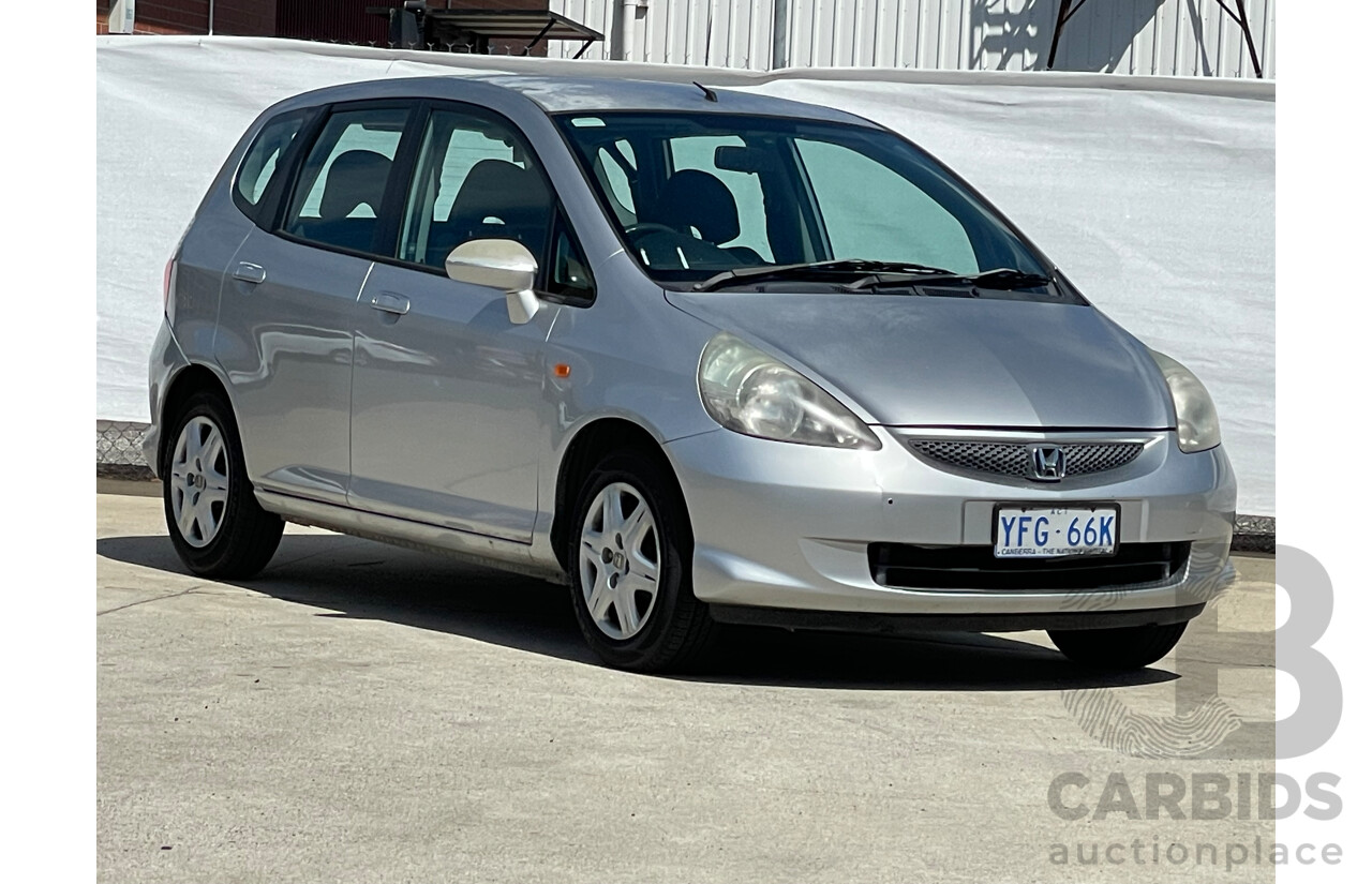 7/2007 Honda Jazz GLi MY06 5d Hatchback Silver 1.3L