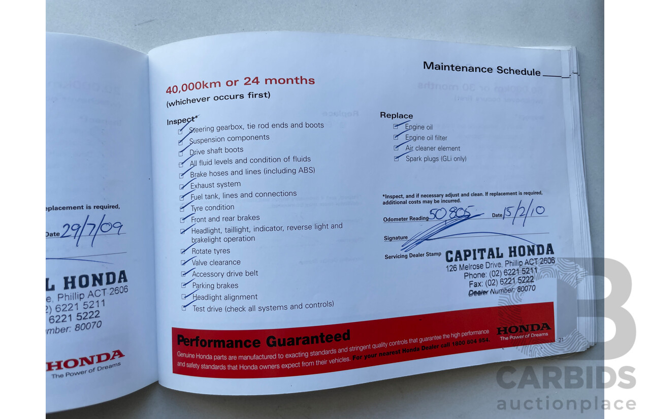 7/2007 Honda Jazz GLi MY06 5d Hatchback Silver 1.3L