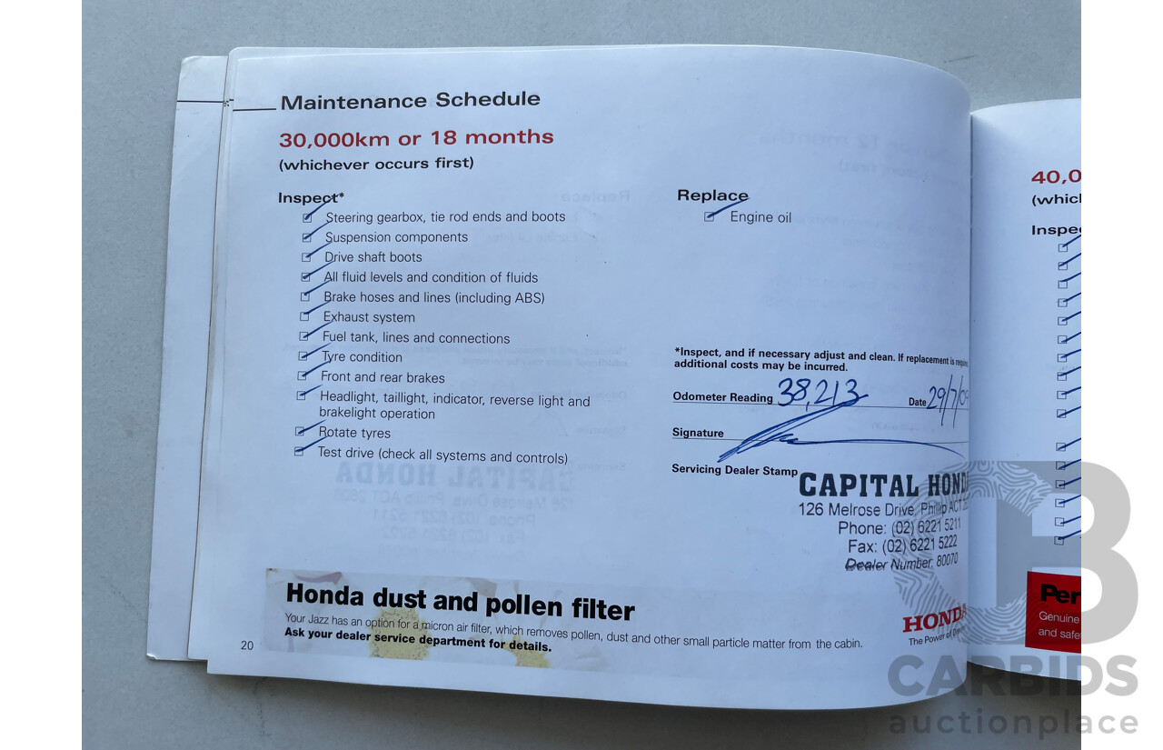 7/2007 Honda Jazz GLi MY06 5d Hatchback Silver 1.3L