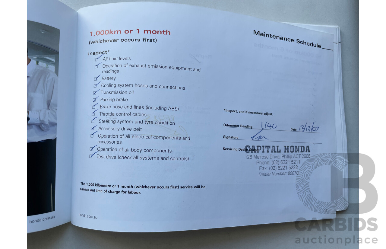 7/2007 Honda Jazz GLi MY06 5d Hatchback Silver 1.3L