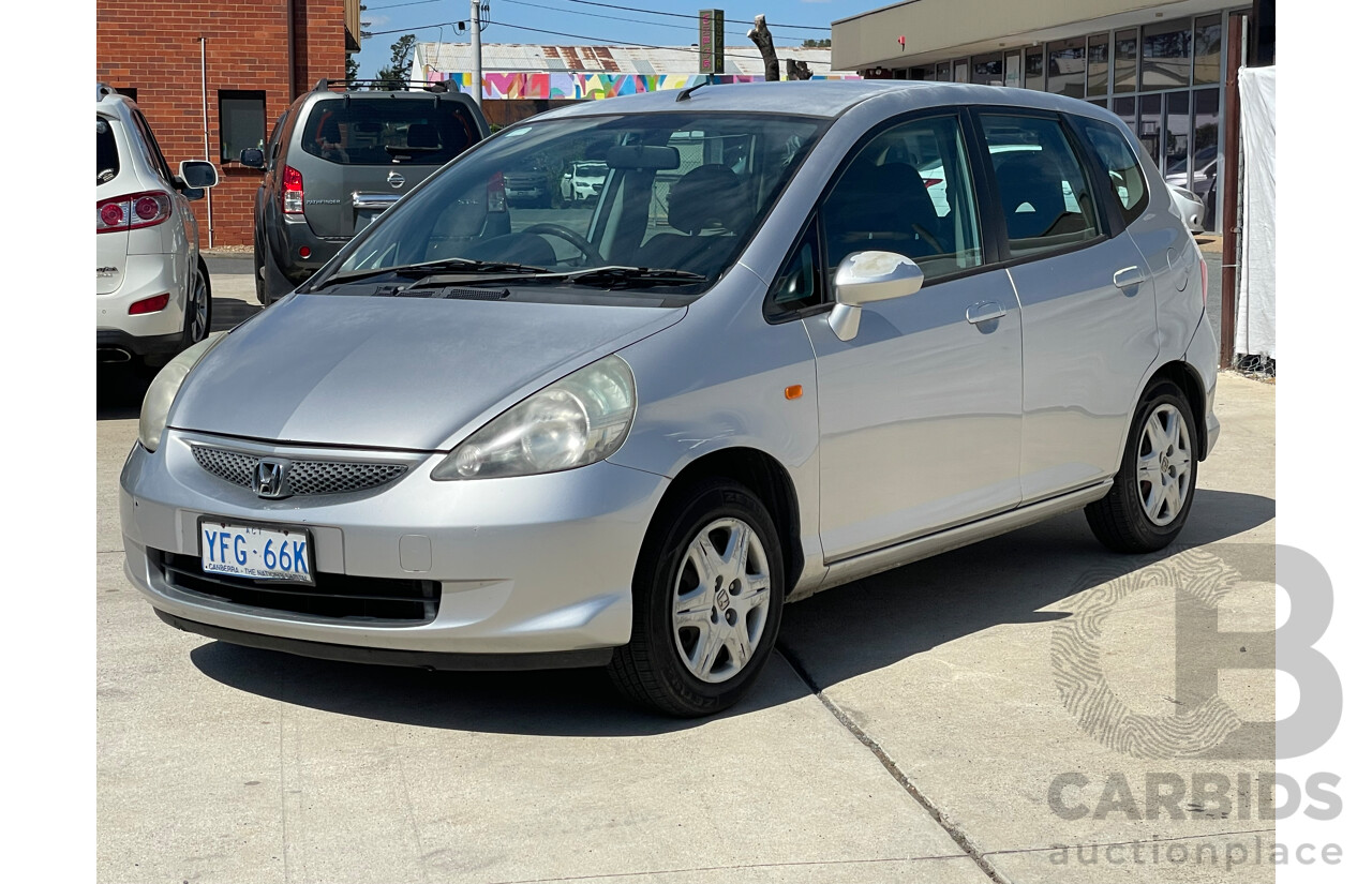 7/2007 Honda Jazz GLi MY06 5d Hatchback Silver 1.3L