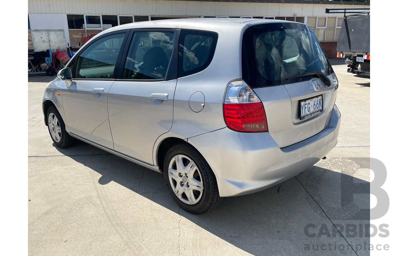 7/2007 Honda Jazz GLi MY06 5d Hatchback Silver 1.3L