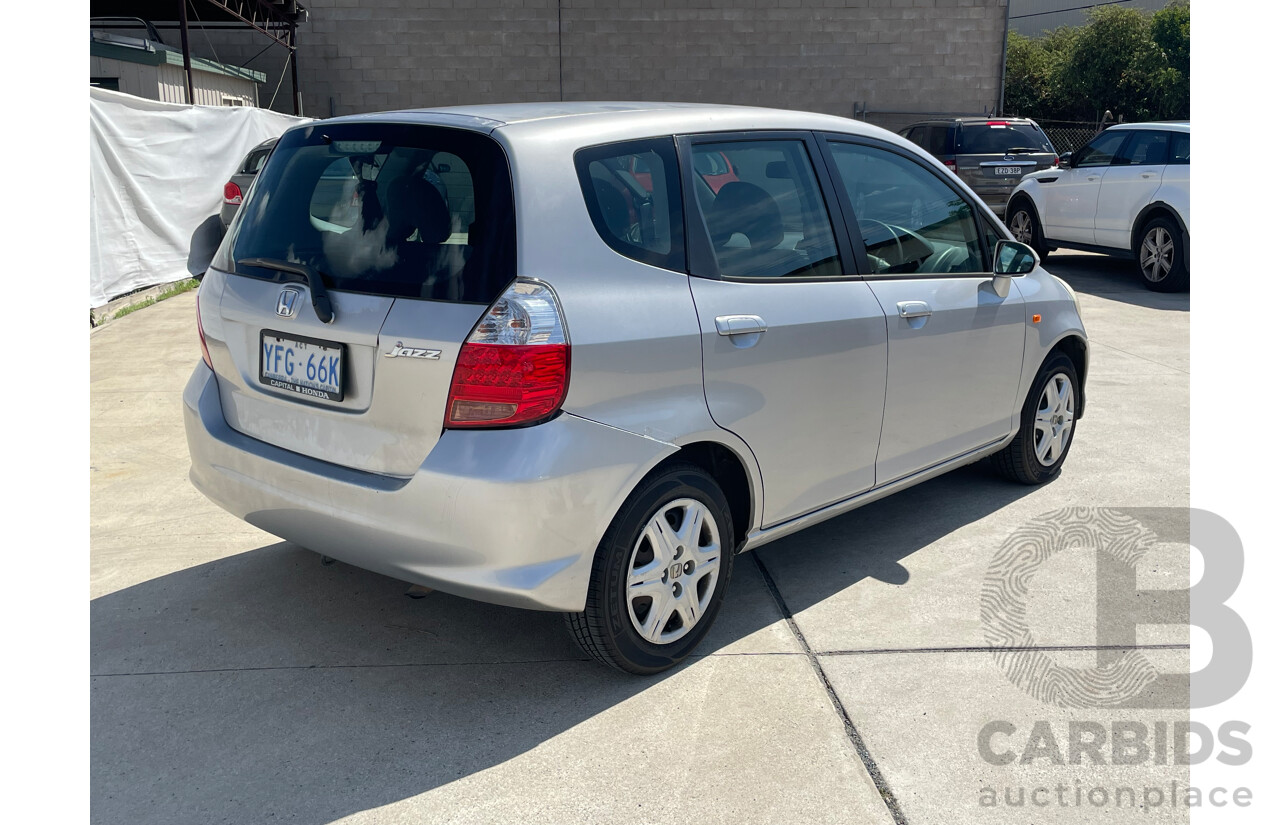 7/2007 Honda Jazz GLi MY06 5d Hatchback Silver 1.3L