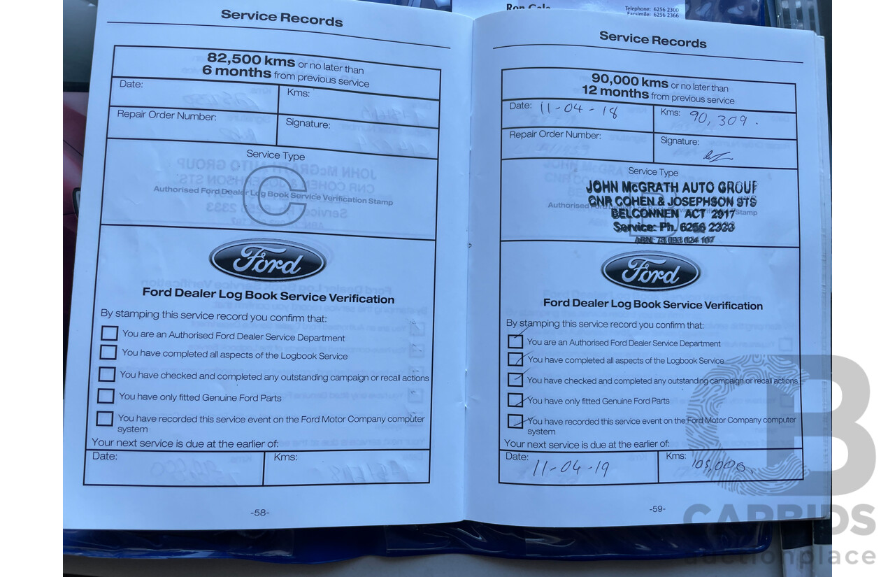 6/2012 Ford Falcon XR6 FG MK2 4d Sedan Green 4.0L - Manual Transmission