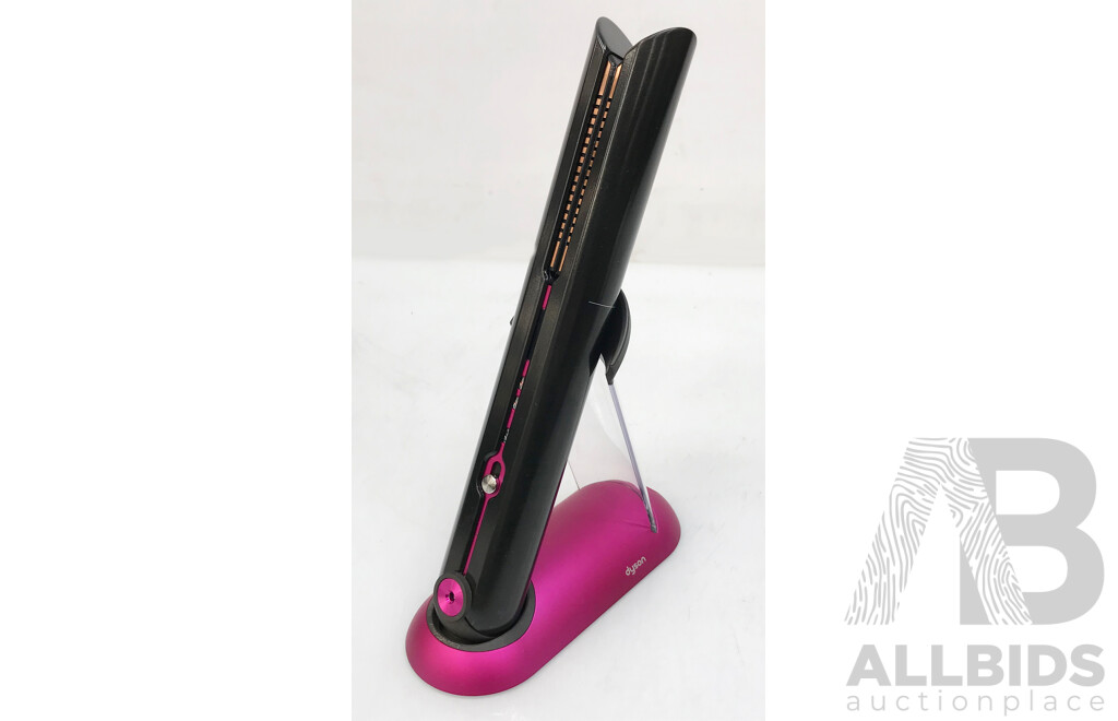 DYSON Cordless Hair Straightener Black & Fushia
