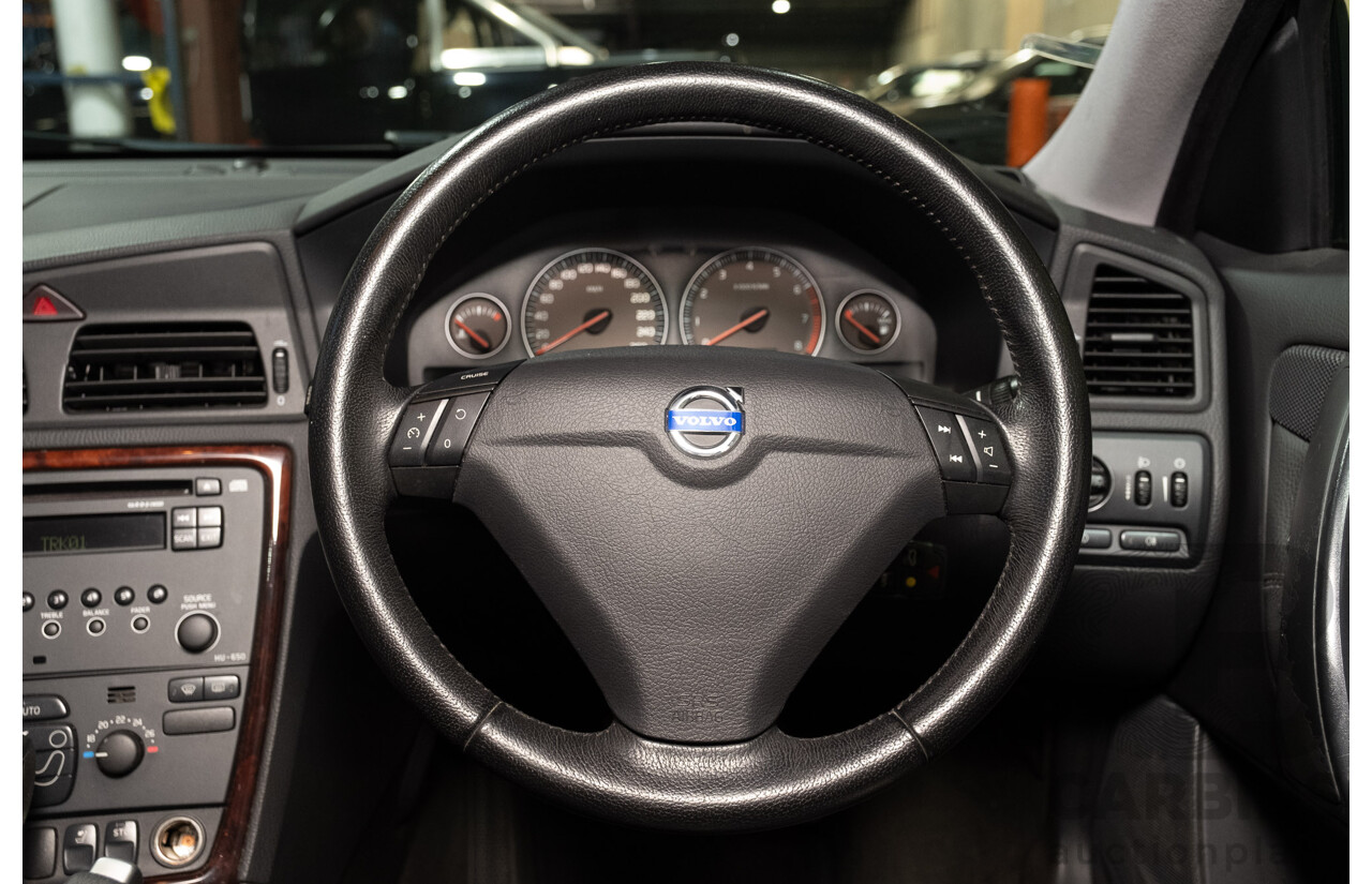 8/2006 Volvo S60 2.4 20V SE MY05 4d Sedan Metallic Black 2.4L