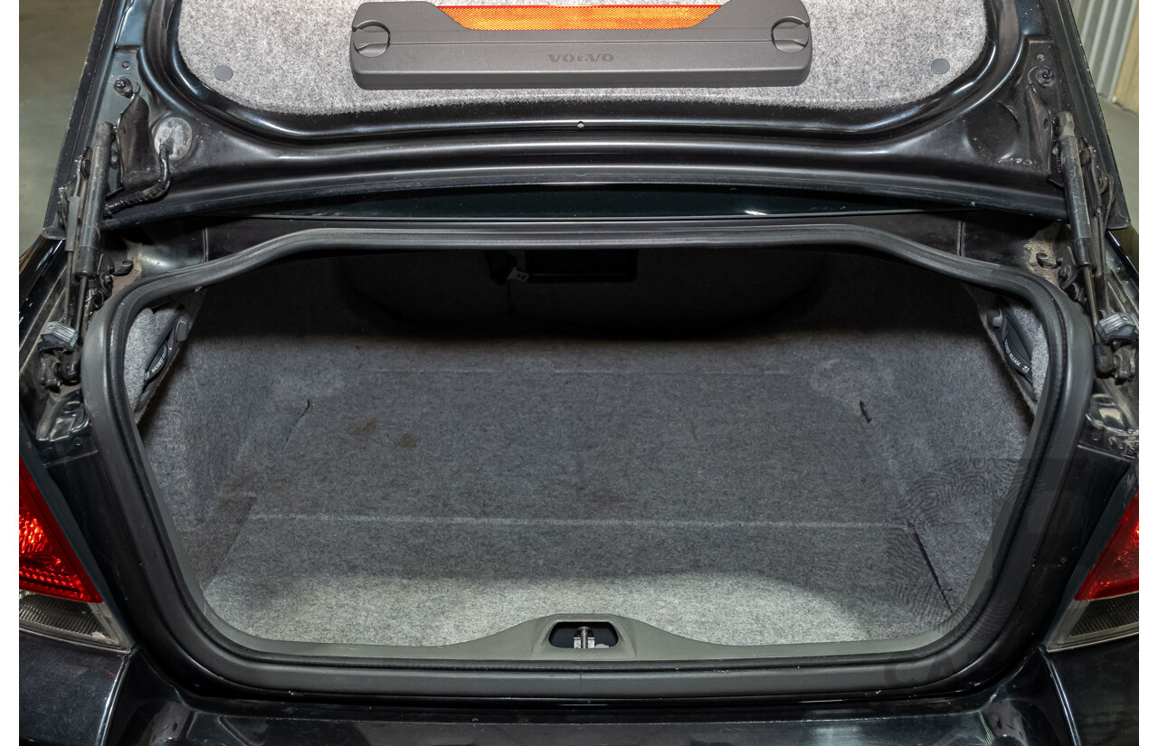 8/2006 Volvo S60 2.4 20V SE MY05 4d Sedan Metallic Black 2.4L