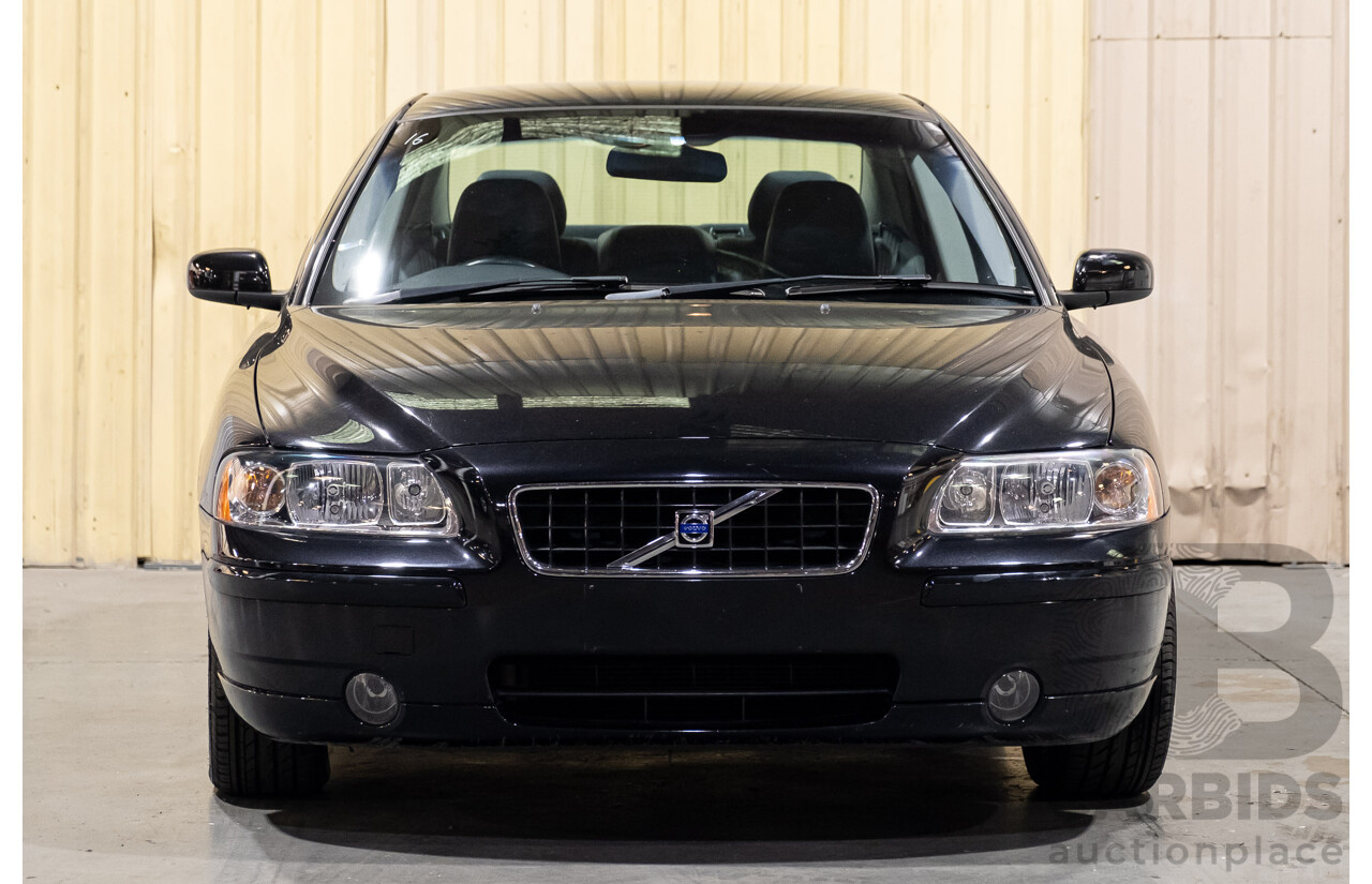 8/2006 Volvo S60 2.4 20V SE MY05 4d Sedan Metallic Black 2.4L