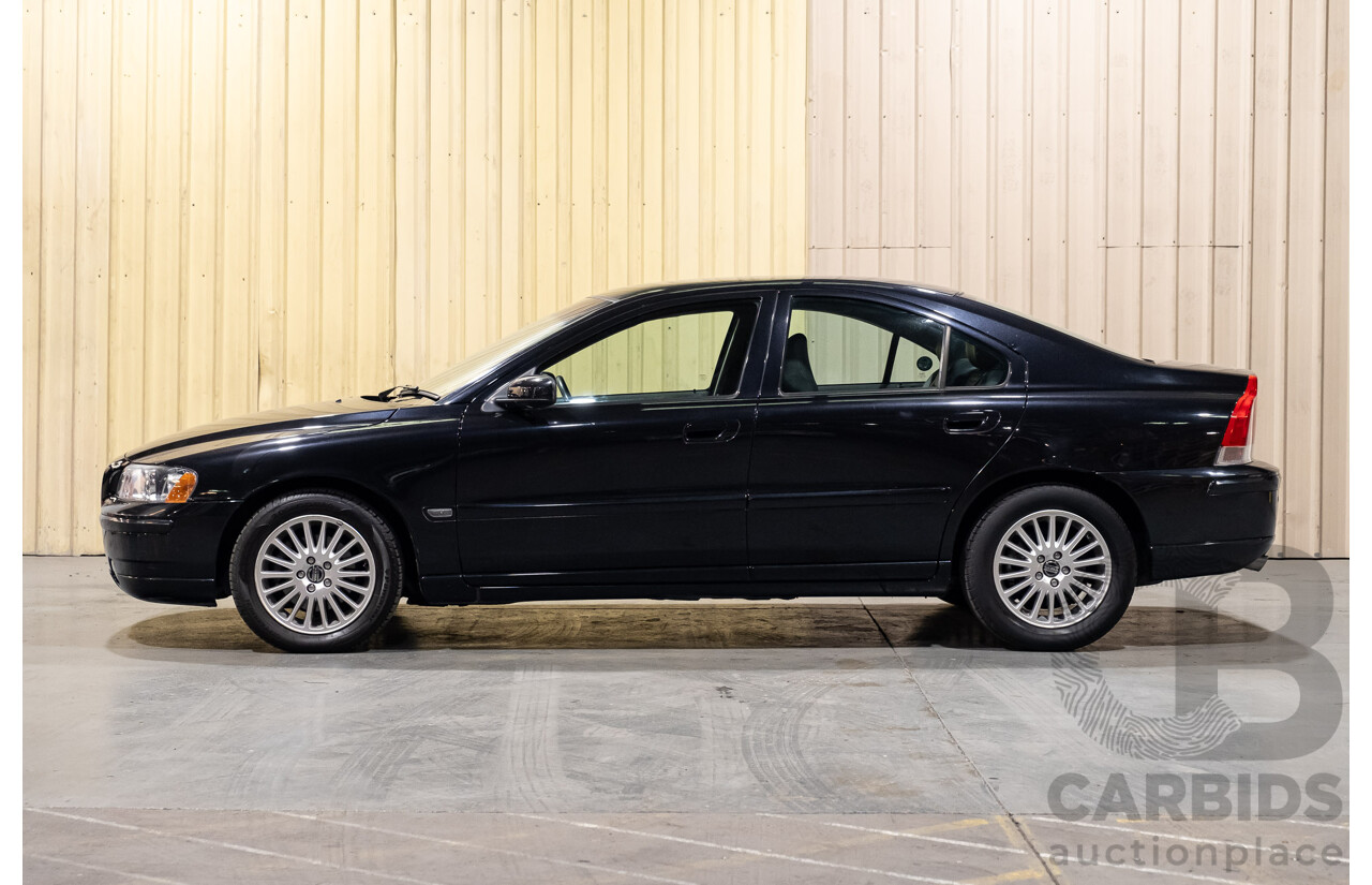 8/2006 Volvo S60 2.4 20V SE MY05 4d Sedan Metallic Black 2.4L