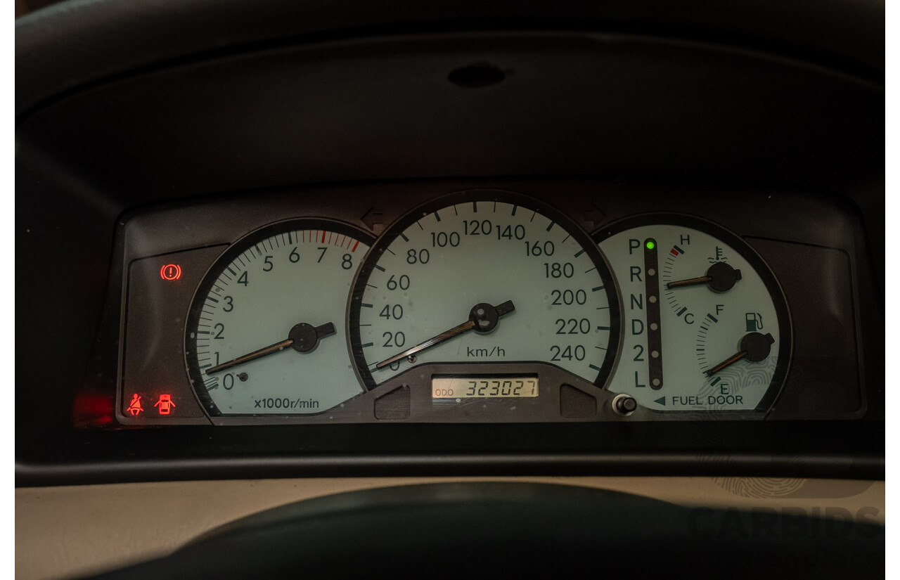 5/2002 Toyota Corolla Ascent ZZE122R 4d Sedan Silver 1.8L