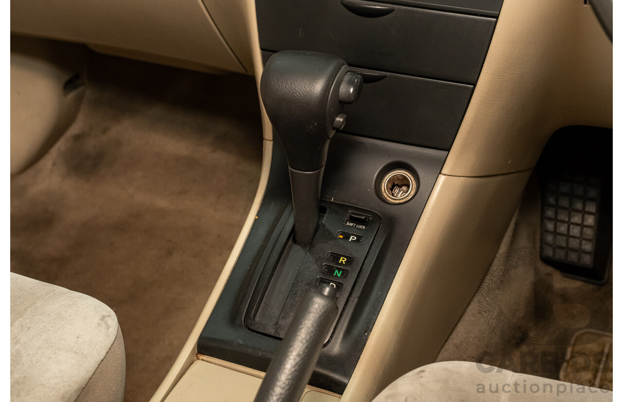 5/2002 Toyota Corolla Ascent ZZE122R 4d Sedan Silver 1.8L