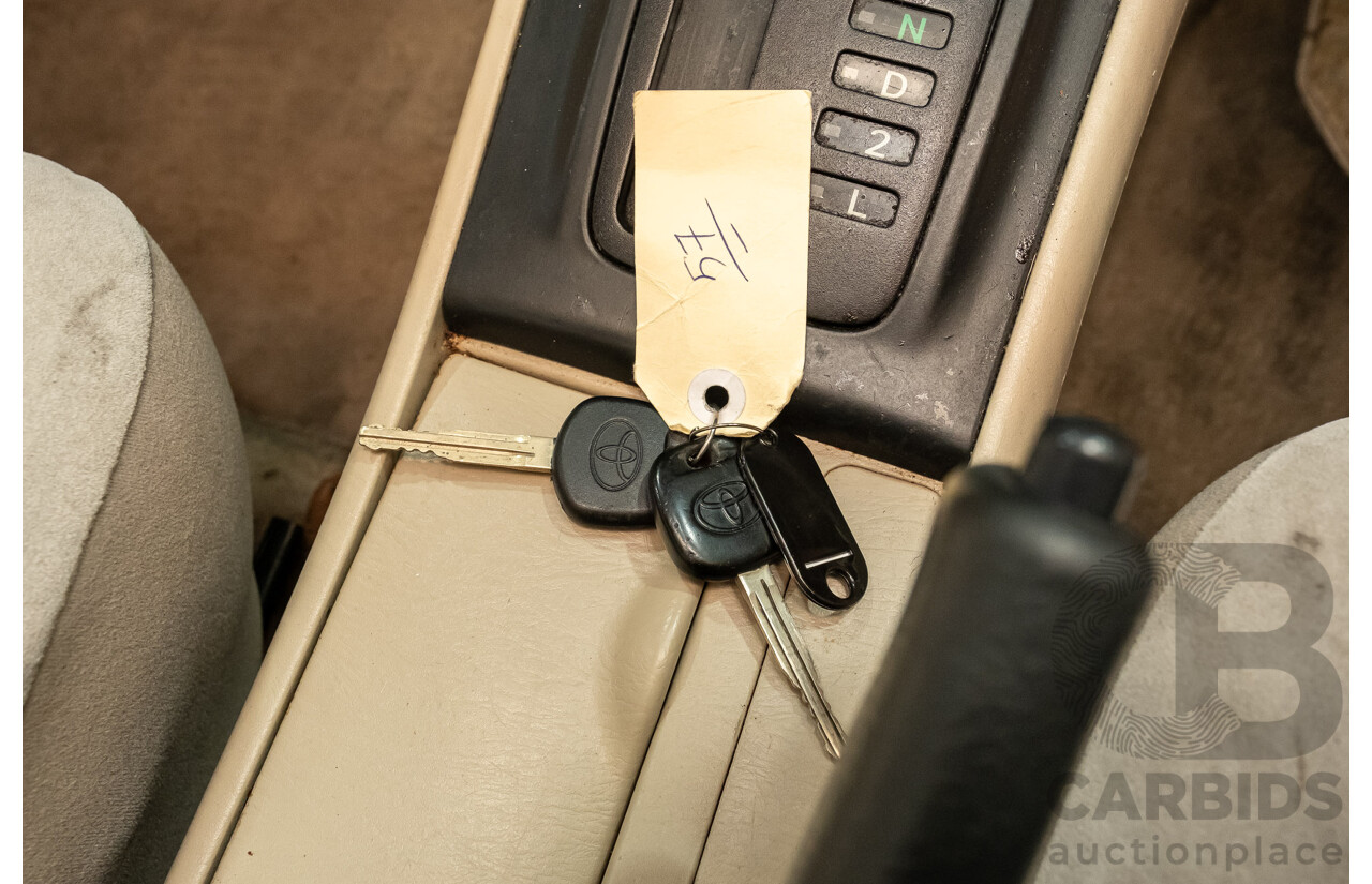 5/2002 Toyota Corolla Ascent ZZE122R 4d Sedan Silver 1.8L