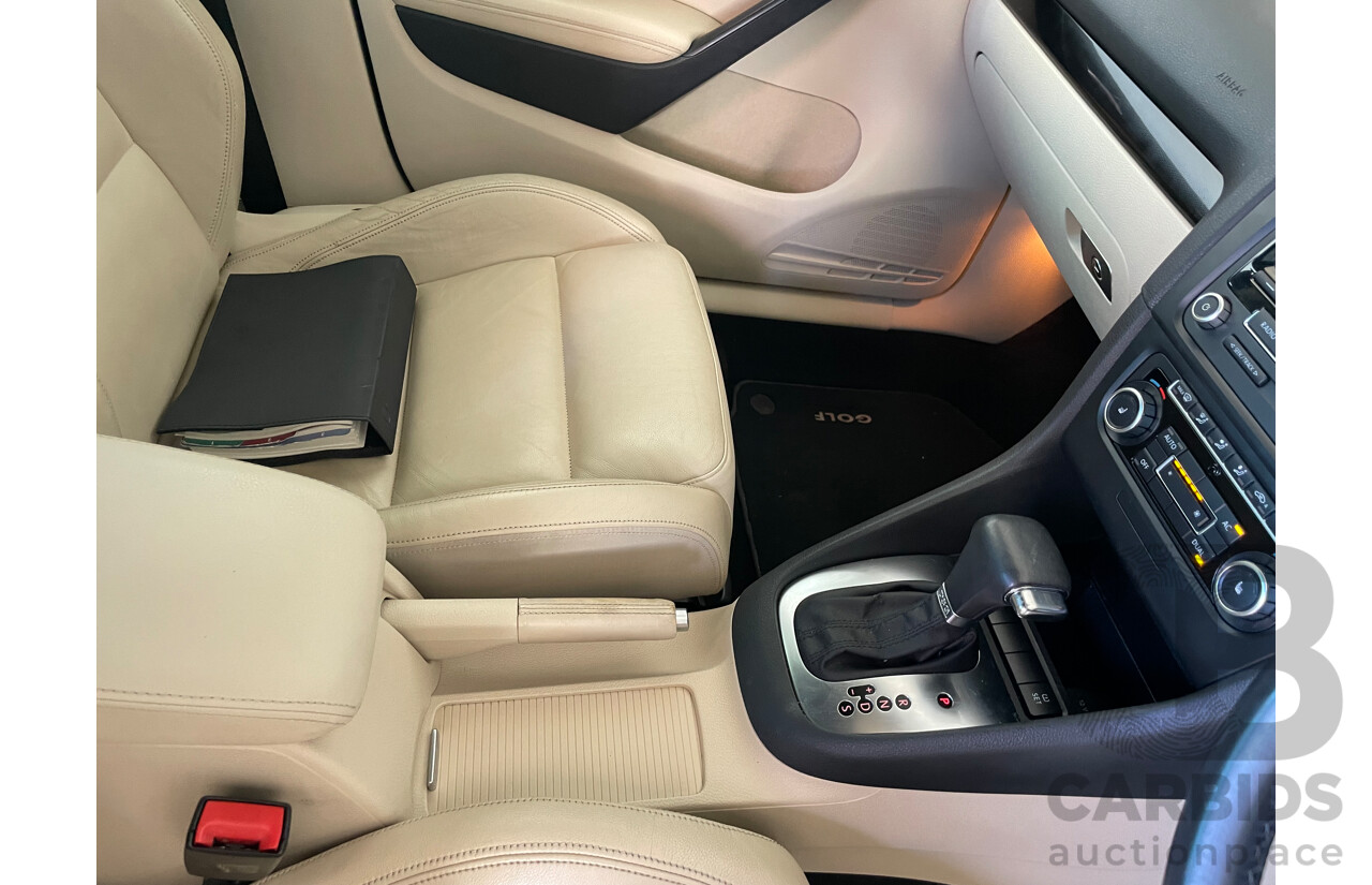 5/2009 Volkswagen Golf 118 TSI Comfortline 1K 6TH GEN 5d Hatchback Black 1.4L