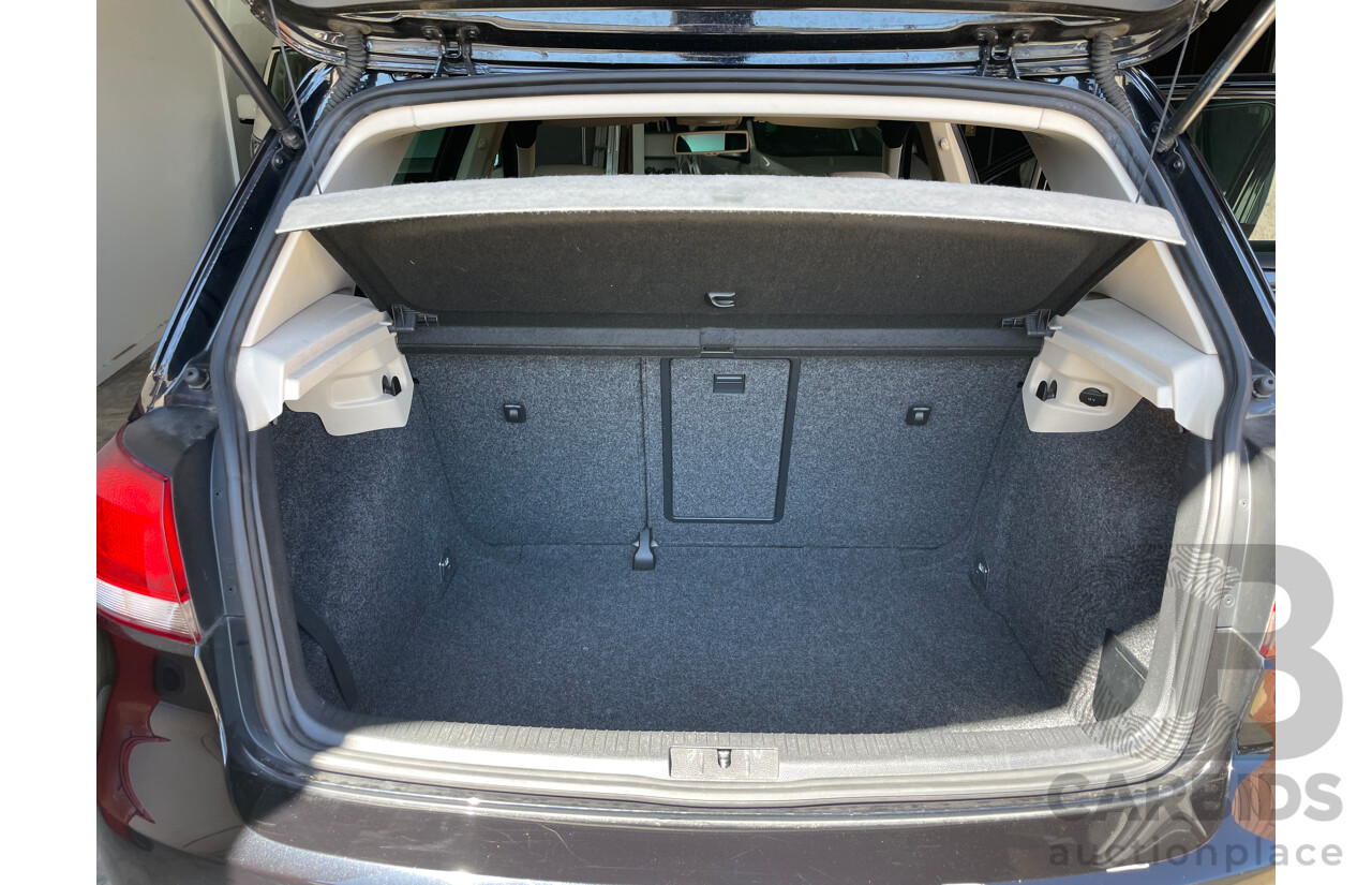 5/2009 Volkswagen Golf 118 TSI Comfortline 1K 6TH GEN 5d Hatchback Black 1.4L