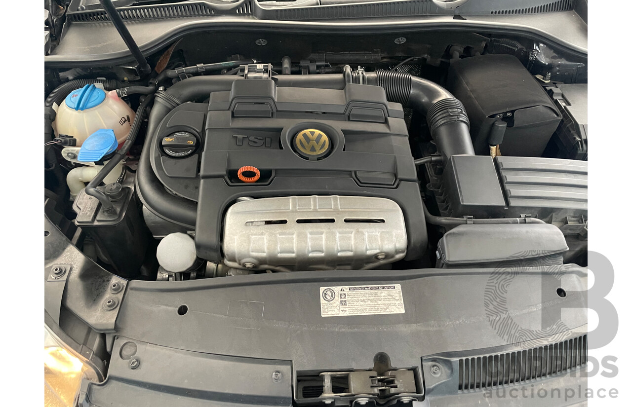 5/2009 Volkswagen Golf 118 TSI Comfortline 1K 6TH GEN 5d Hatchback Black 1.4L