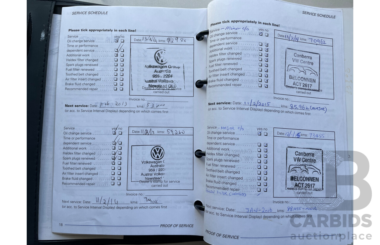 5/2009 Volkswagen Golf 118 TSI Comfortline 1K 6TH GEN 5d Hatchback Black 1.4L