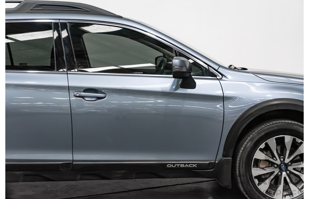 4/2015 Subaru Outback 2.5i (AWD) MY15 4d Wagon Platinum Grey Metallic 2.5L
